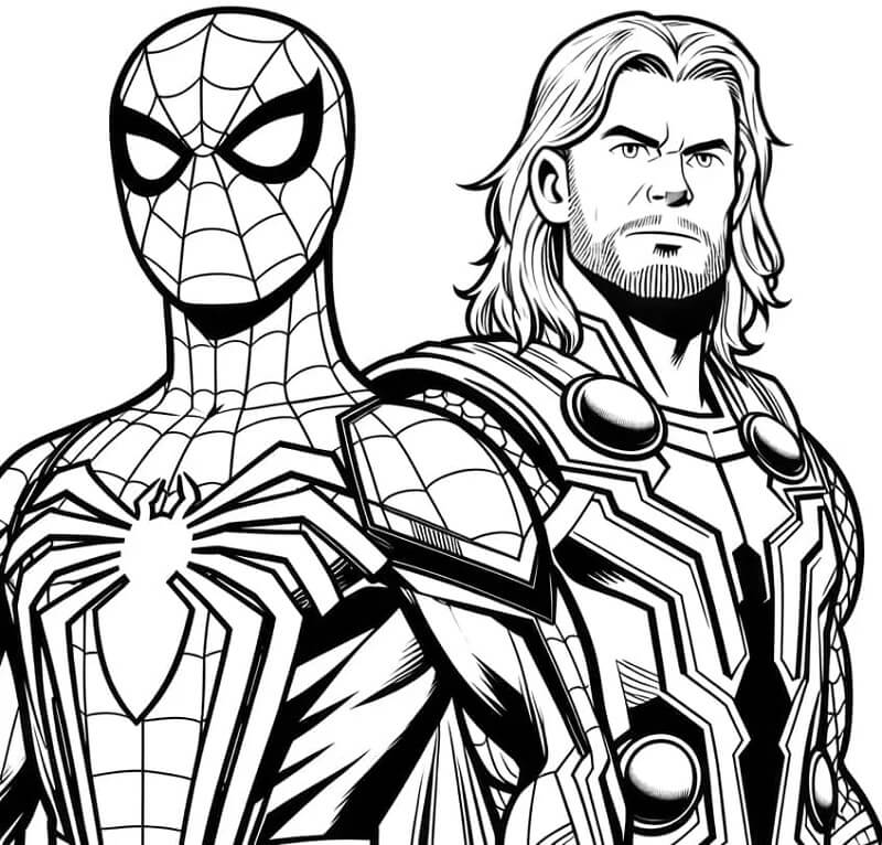 Avengers Tisknutelní pro Děti omalovánka