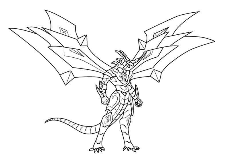 Bakugan Zdarma omalovánka
