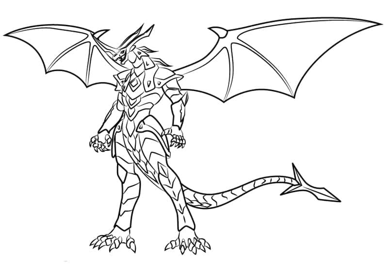 Bakugan pro Děti omalovánka