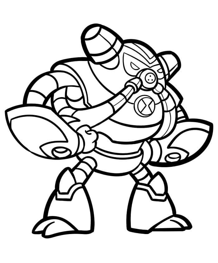 Ben 10 (1) omalovánka