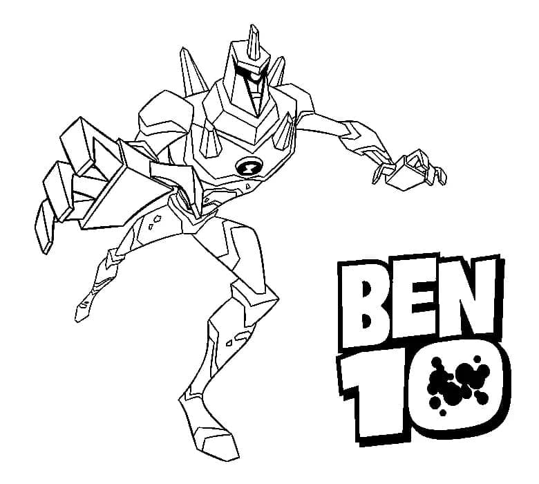 Ben 10 (5) omalovánka