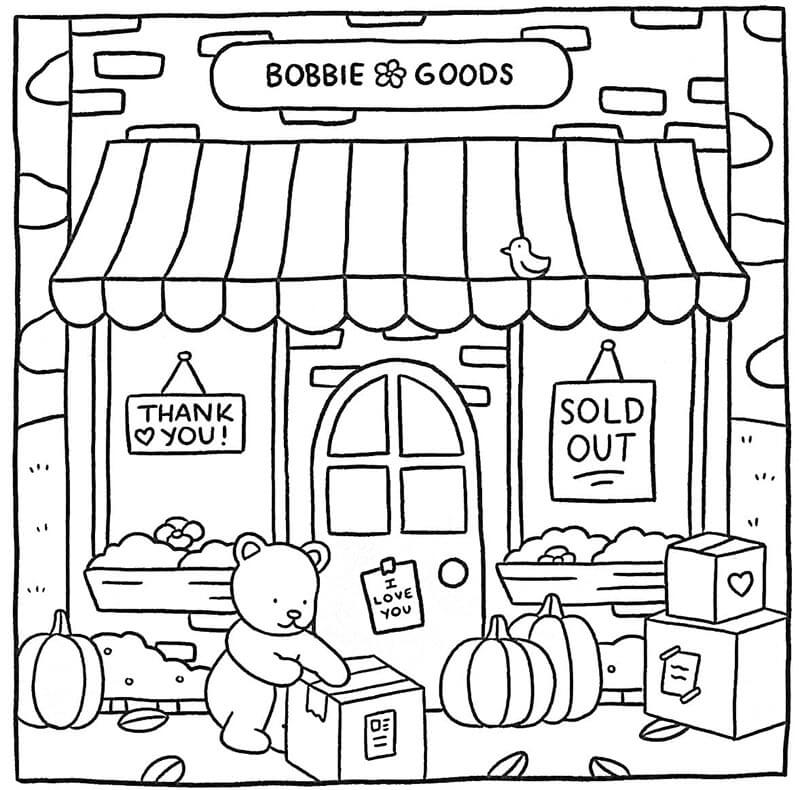 Bobbie Goods (8) omalovánka