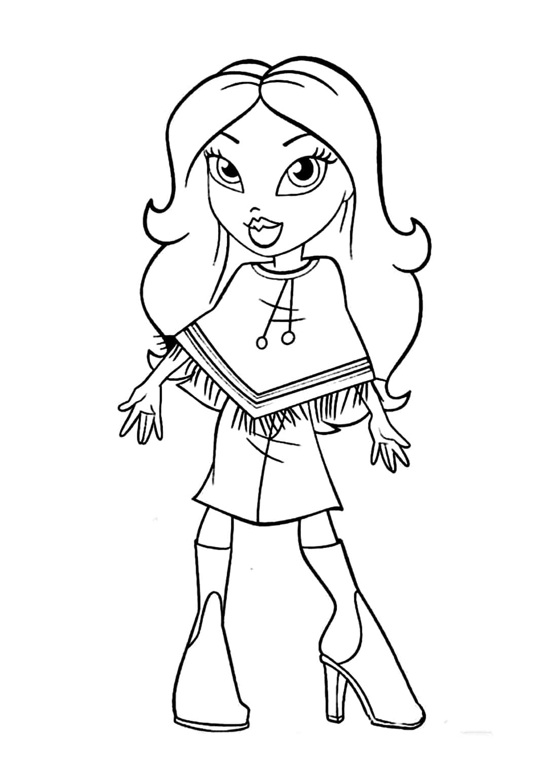 Bratz (6) omalovánka
