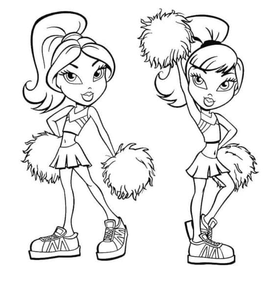 Bratz Zdarama omalovánka