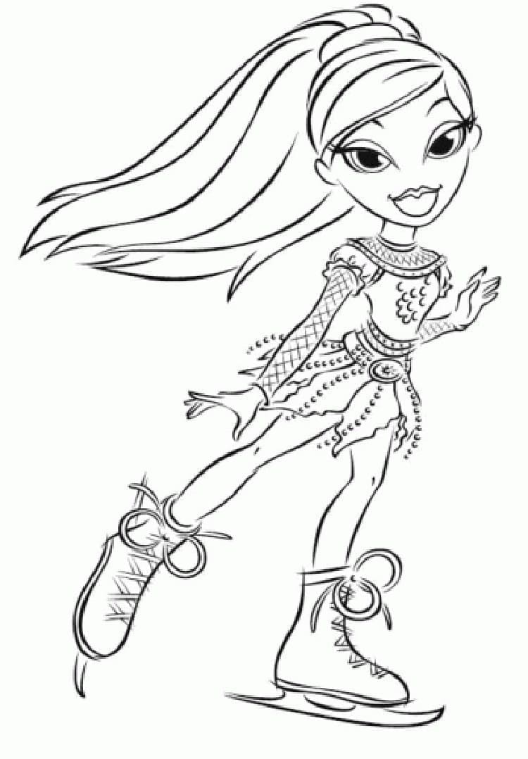 Bratz Zdarma pro Děti omalovánka