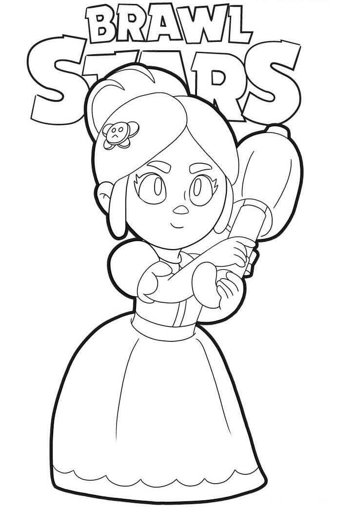 Brawl Stars Hra omalovánka
