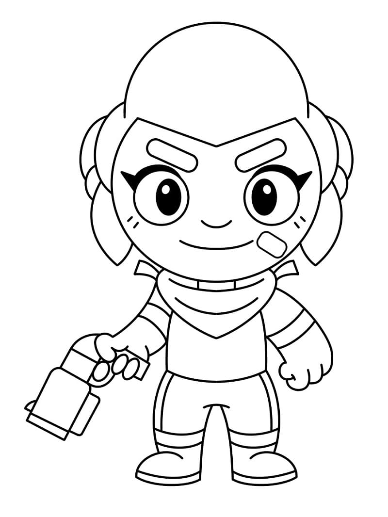 Brawl Stars Oyunu omalovánka