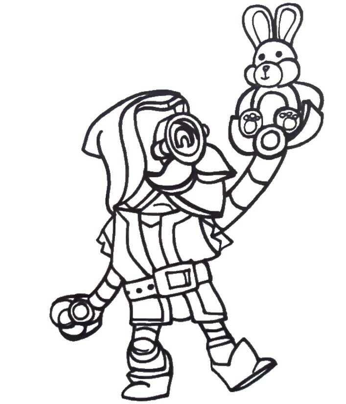 Brawl Stars pro Děti omalovánka