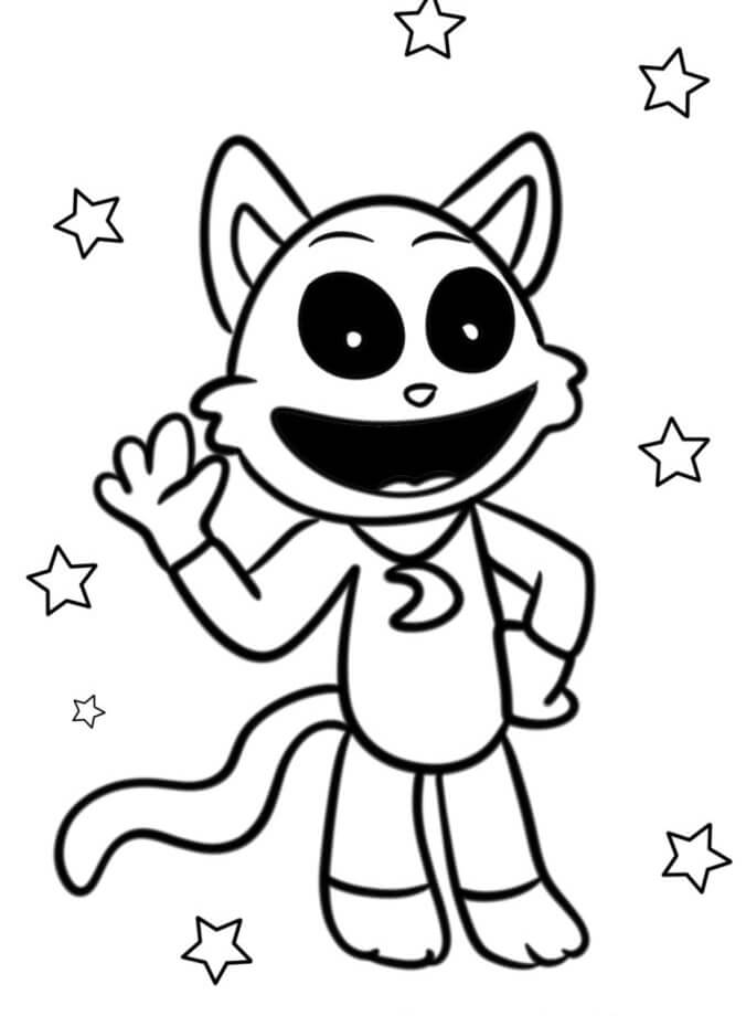 Catnap Zdarma pro Děti omalovánka