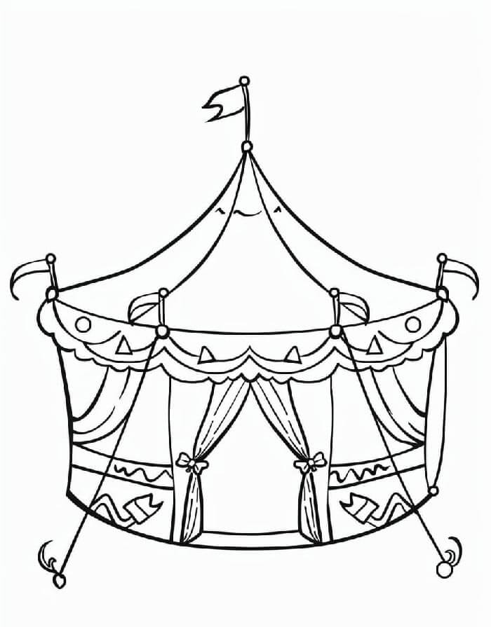 Cirkus pro Děti omalovánka