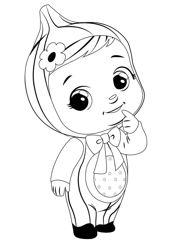 Cry Babies pro Děti omalovánka