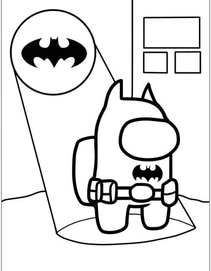 DC Hrdina Batman omalovánka