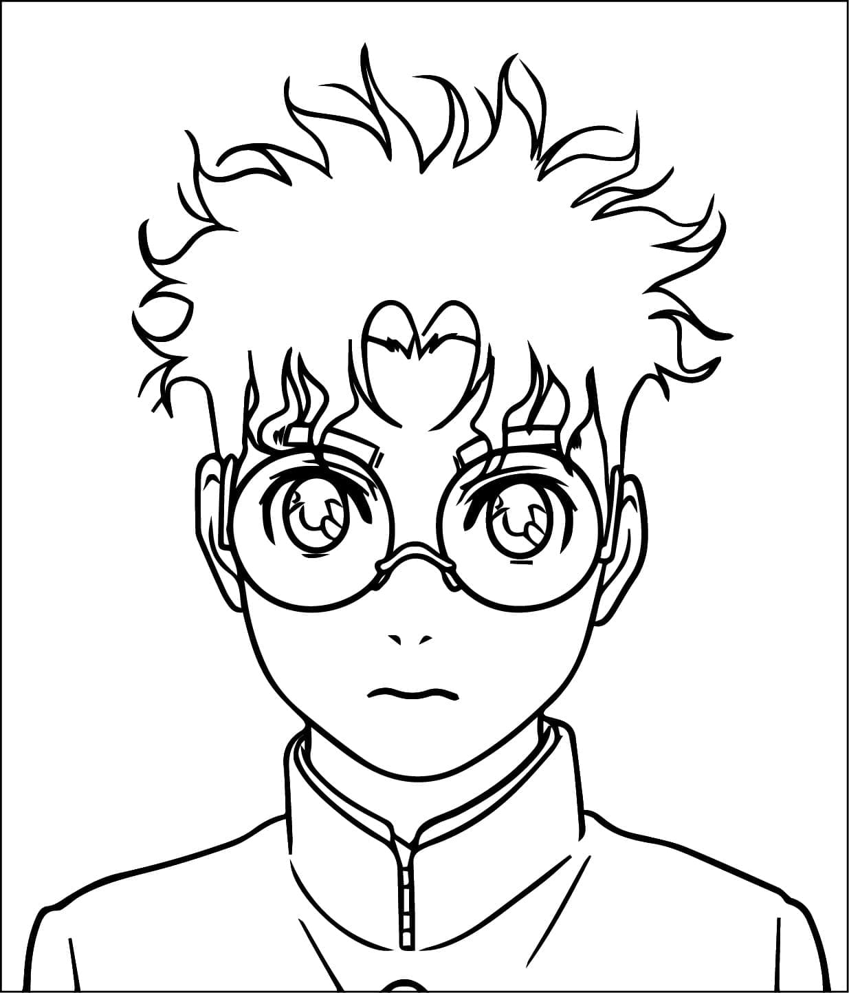 Dandadan Anime omalovánka