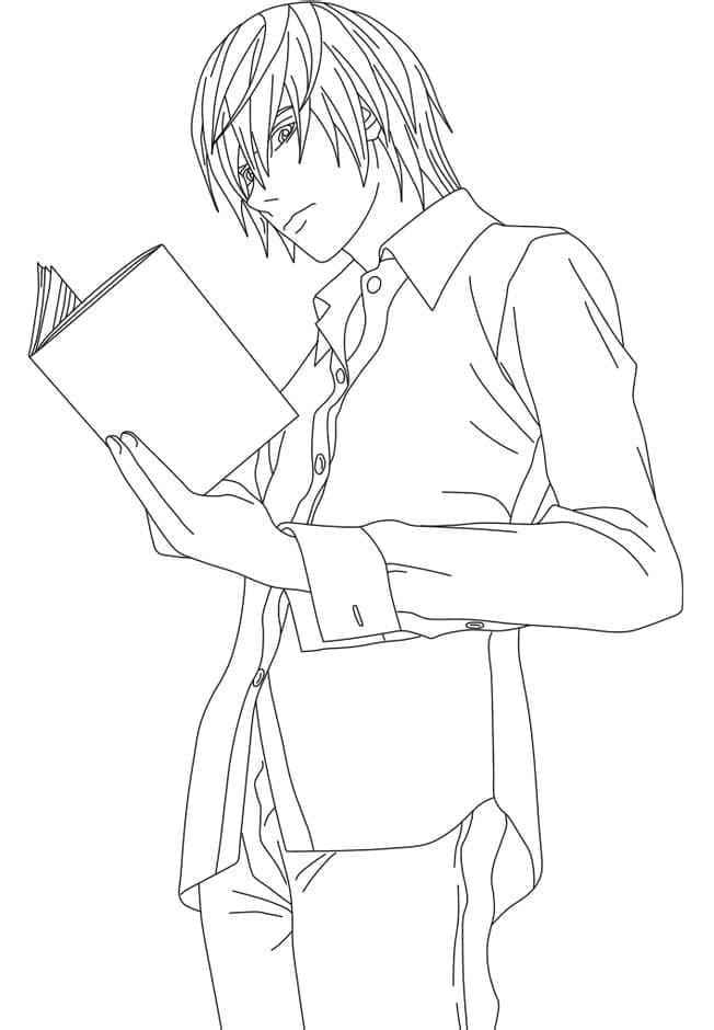 Death Note (2) omalovánka
