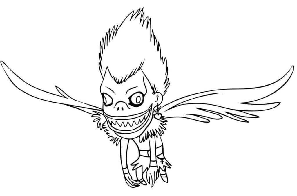 Death Note pro Děti omalovánka