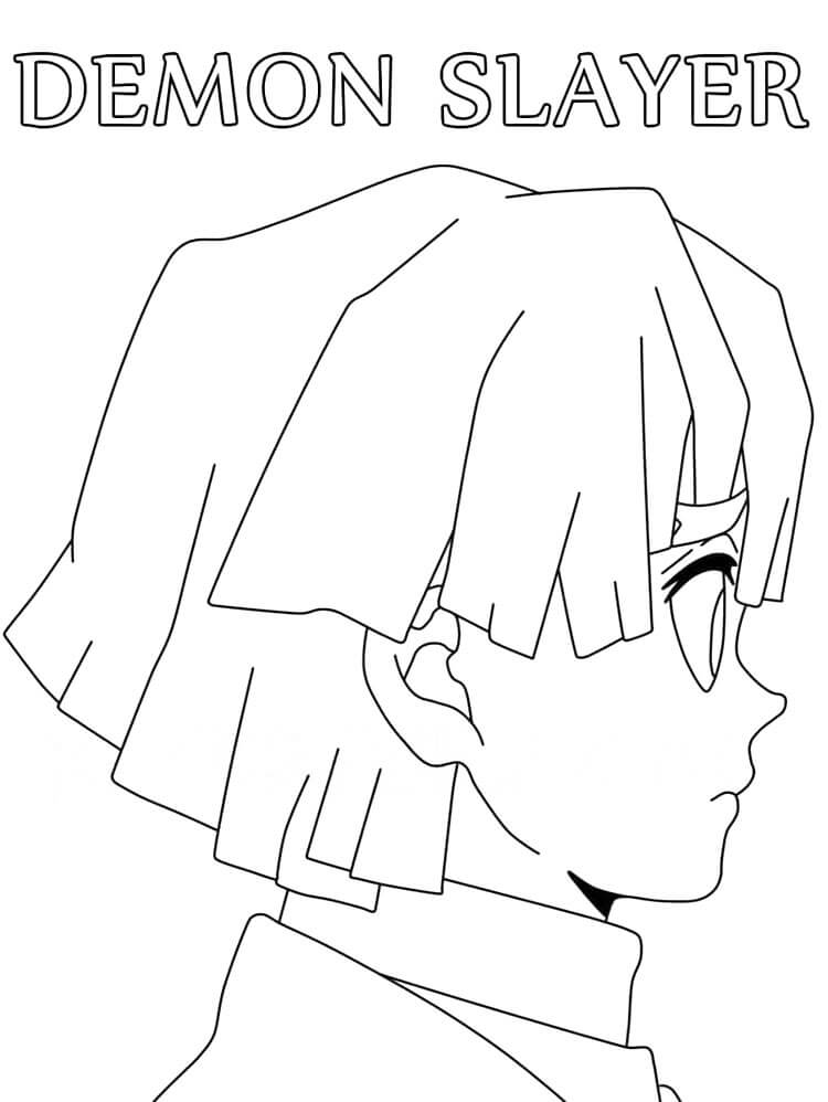 Demon Slayer (18) omalovánka