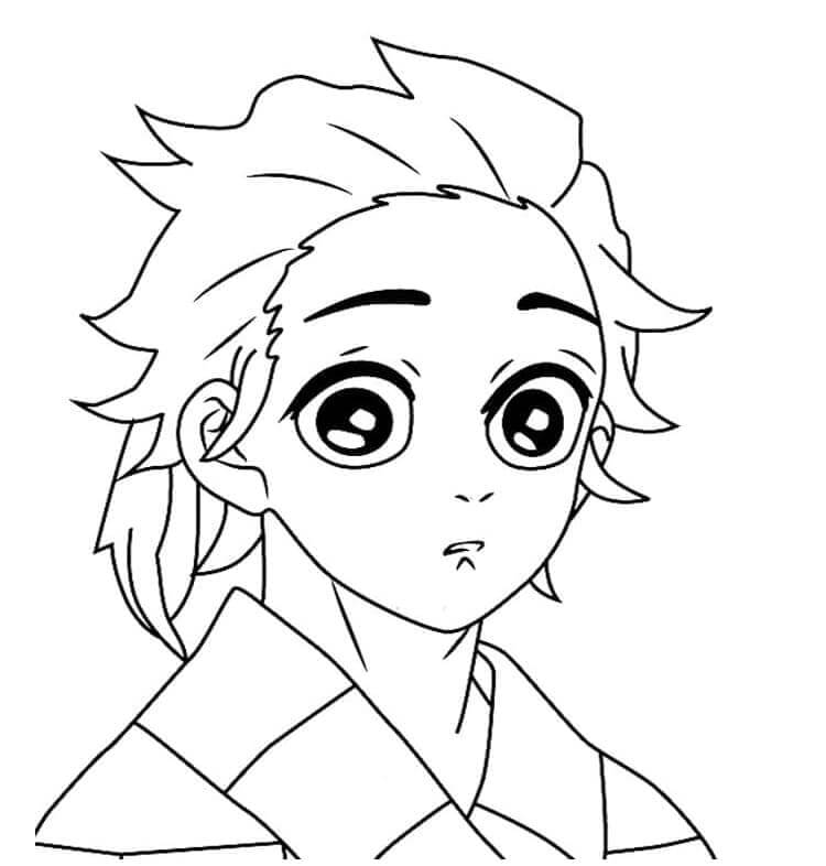 Demon Slayer (21) omalovánka