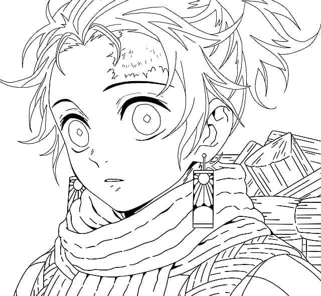 Demon Slayer (22) omalovánka