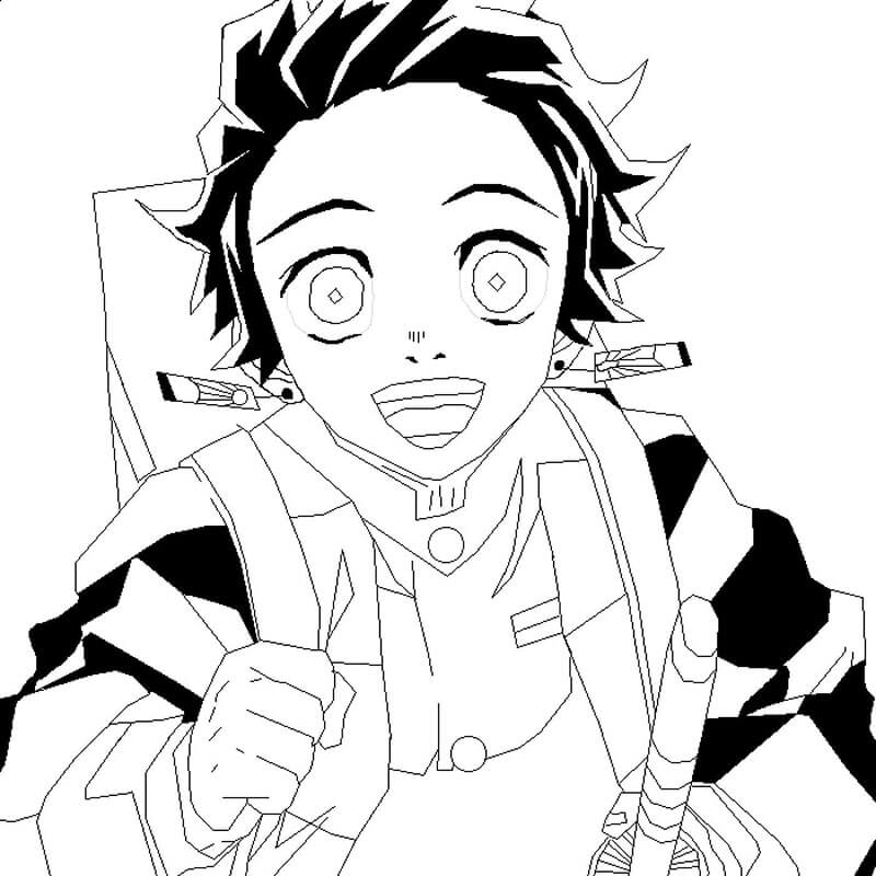 Demon Slayer (23) omalovánka