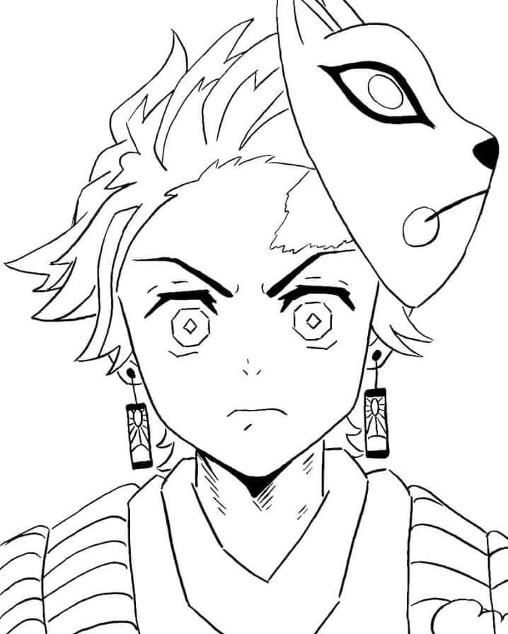 Demon Slayer (9) omalovánka