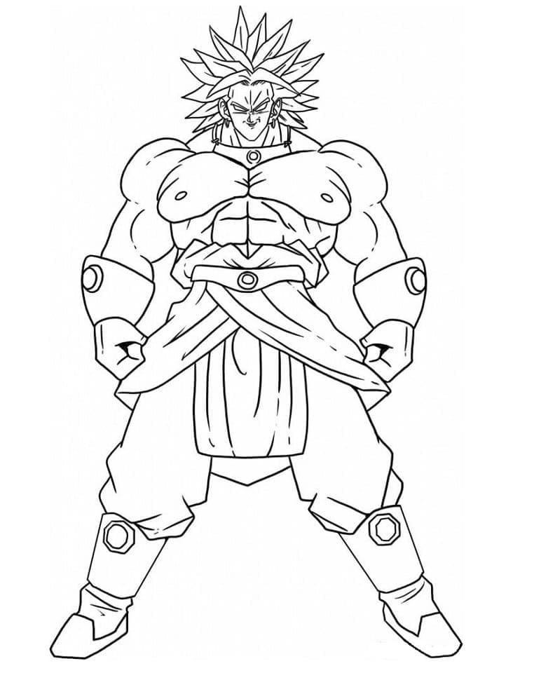 Dragon Ball Z Zdarma omalovánka
