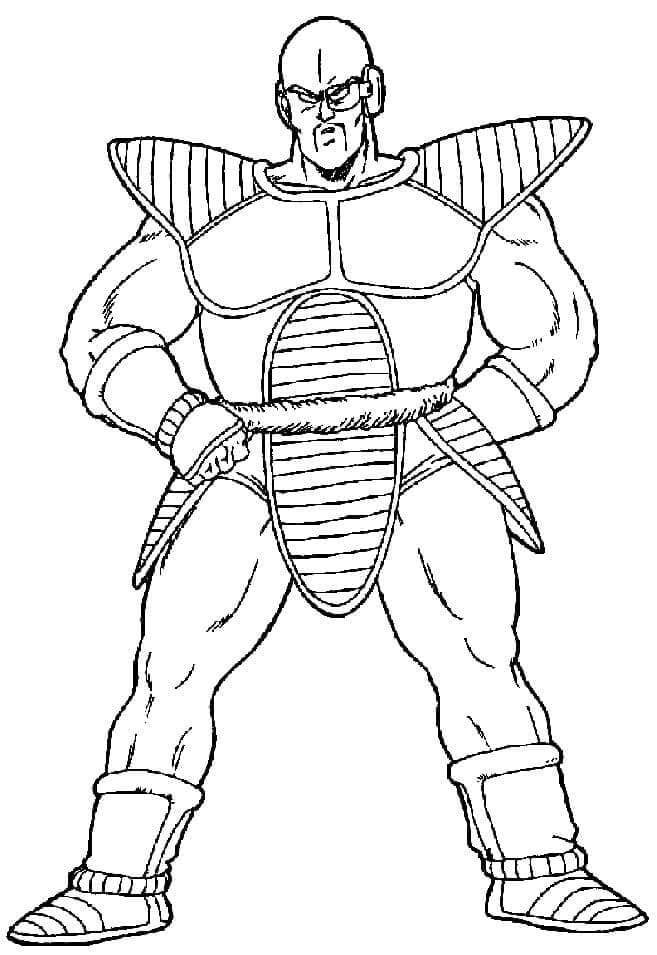 Dragon Ball Z pro 4leté Děti omalovánka