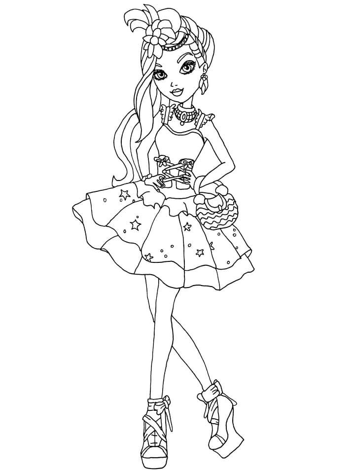 Ever After High (11) omalovánka