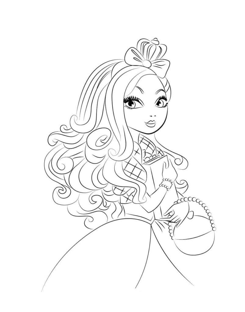 Ever After High (2) omalovánka