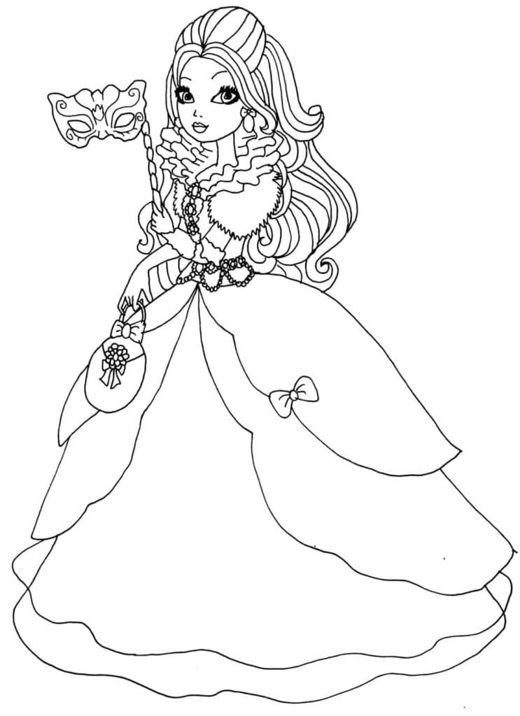 Ever After High (20) omalovánka
