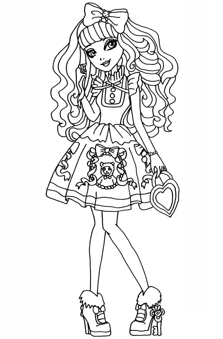 Ever After High (21) omalovánka