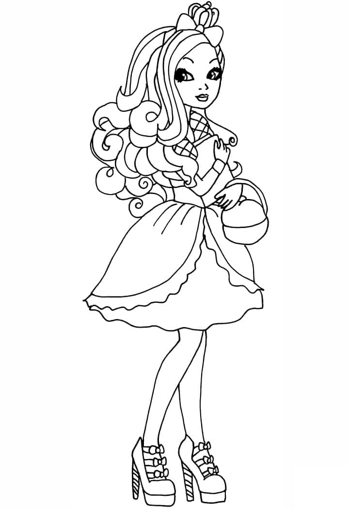 Ever After High (29) omalovánka