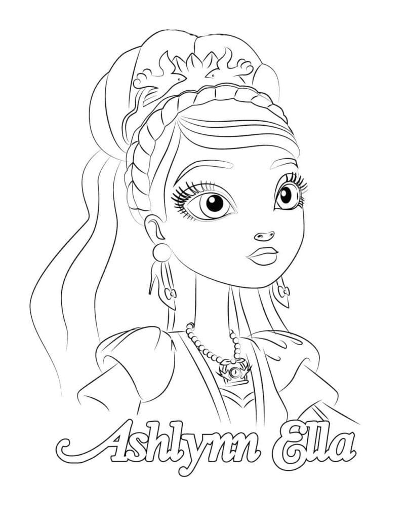 Ever After High (3) omalovánka