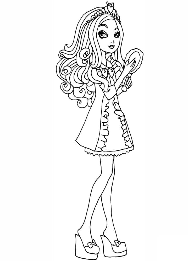 Ever After High (32) omalovánka