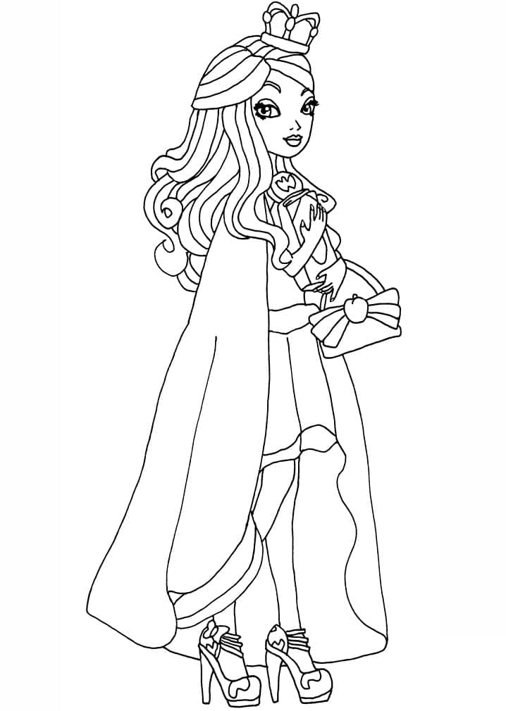 Ever After High (36) omalovánka