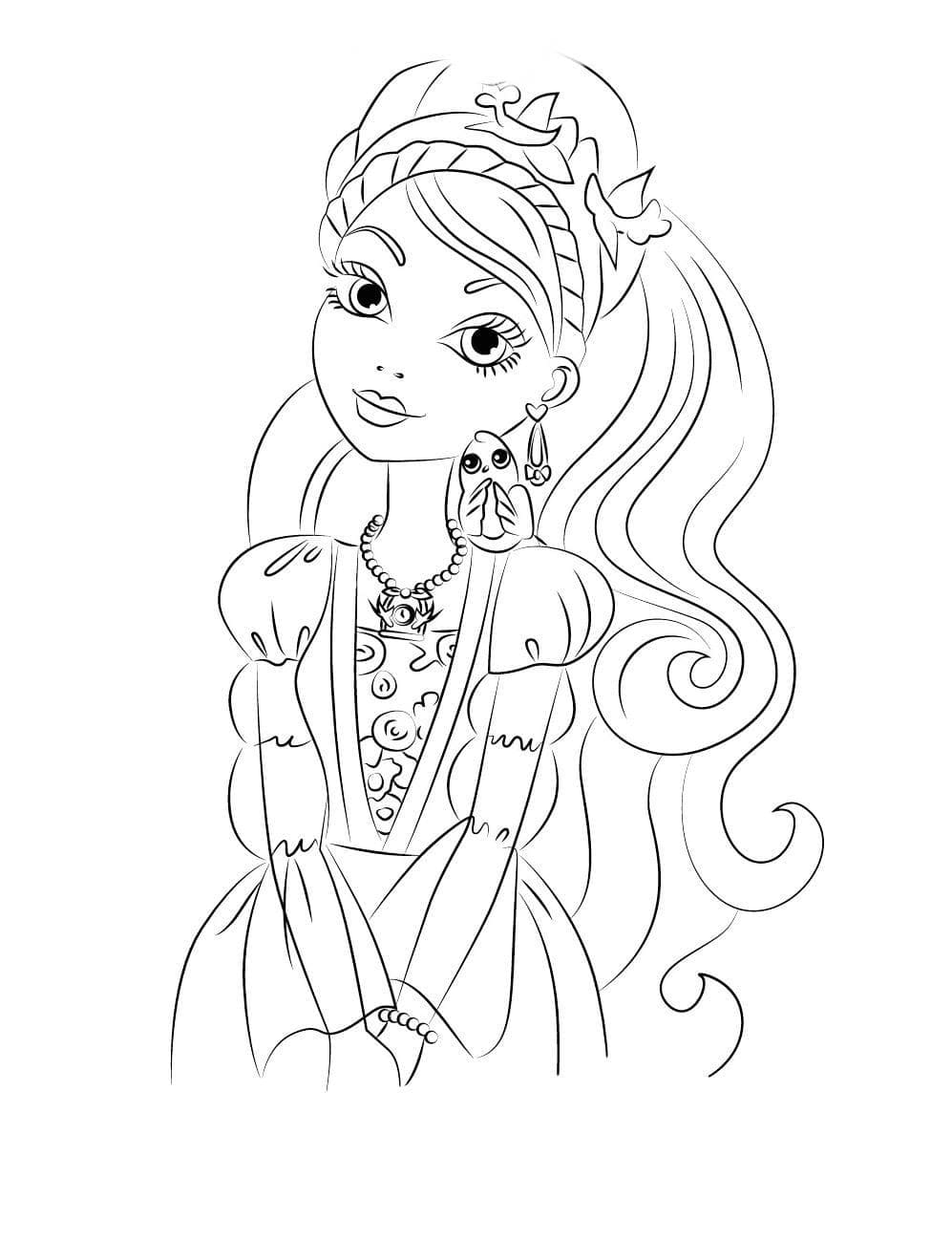 Ever After High (5) omalovánka