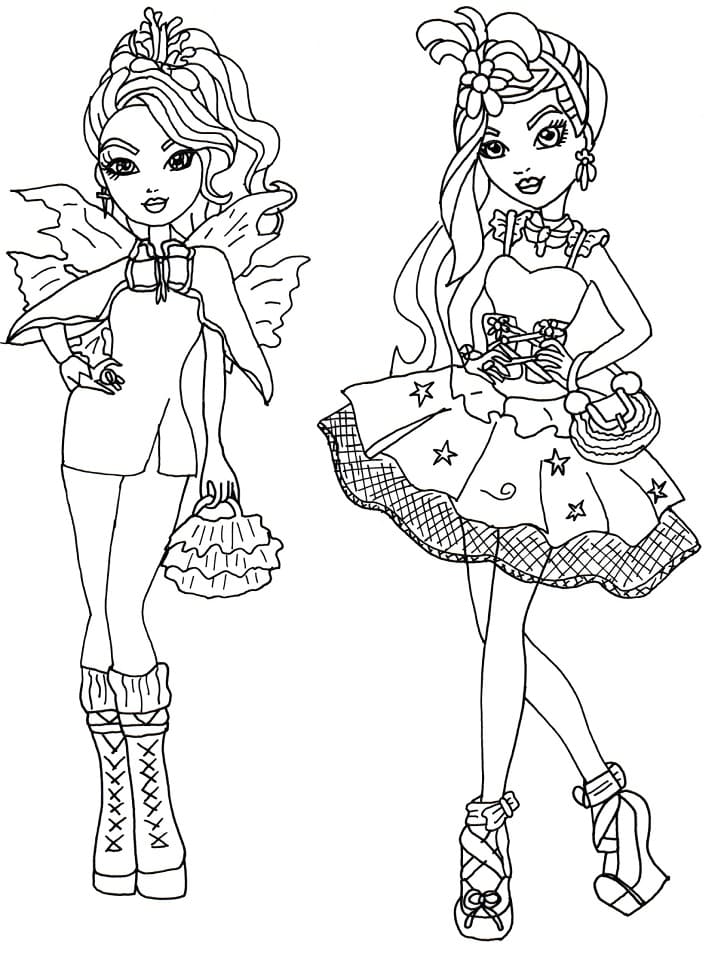 Ever After High (9) omalovánka