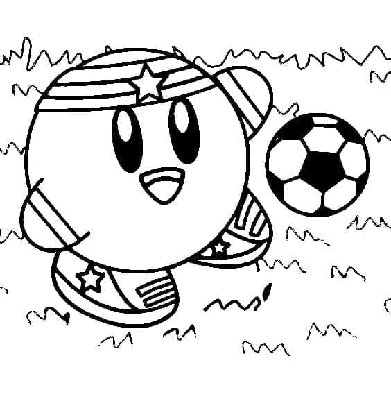 Fotbal Zdarama omalovánka