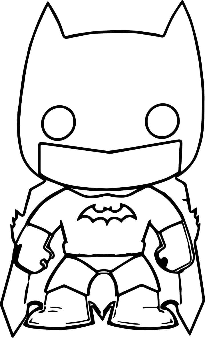 Funko Pop Obrázek omalovánka