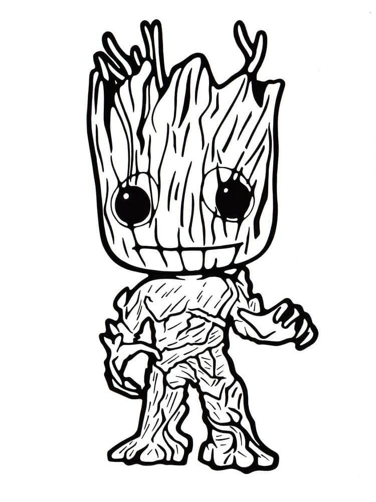Funko Pop Tisknutelná pro Děti omalovánka
