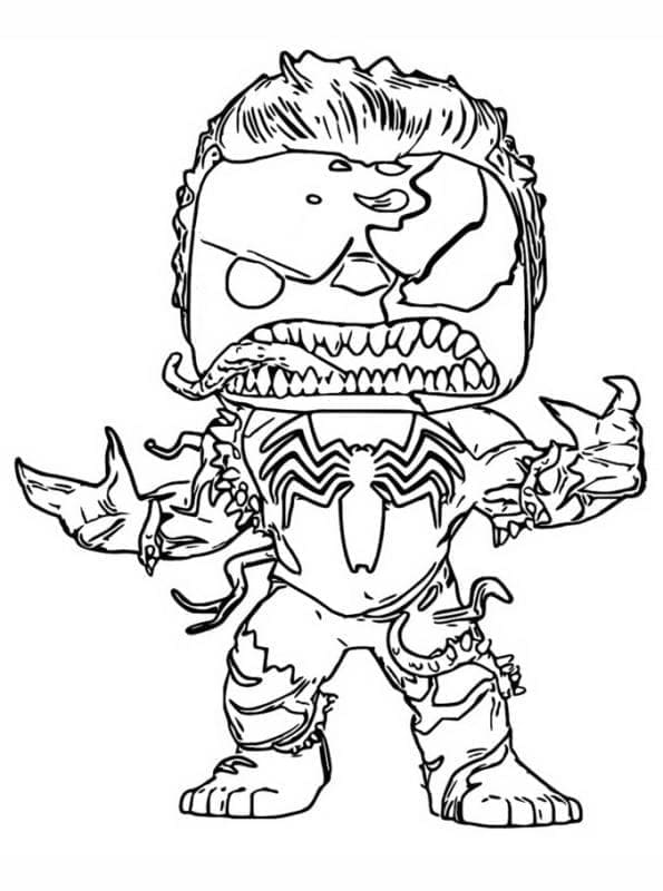 Funko Pop Tisknutelná omalovánka
