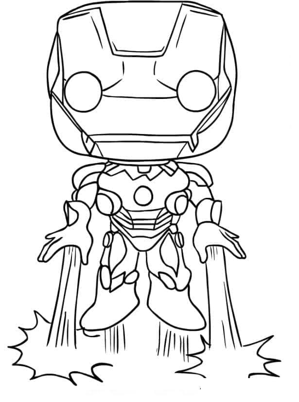 Funko Pop pro 1leté Děti omalovánka