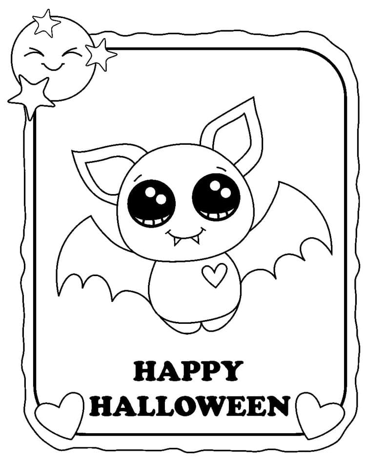 Halloween (12) omalovánka