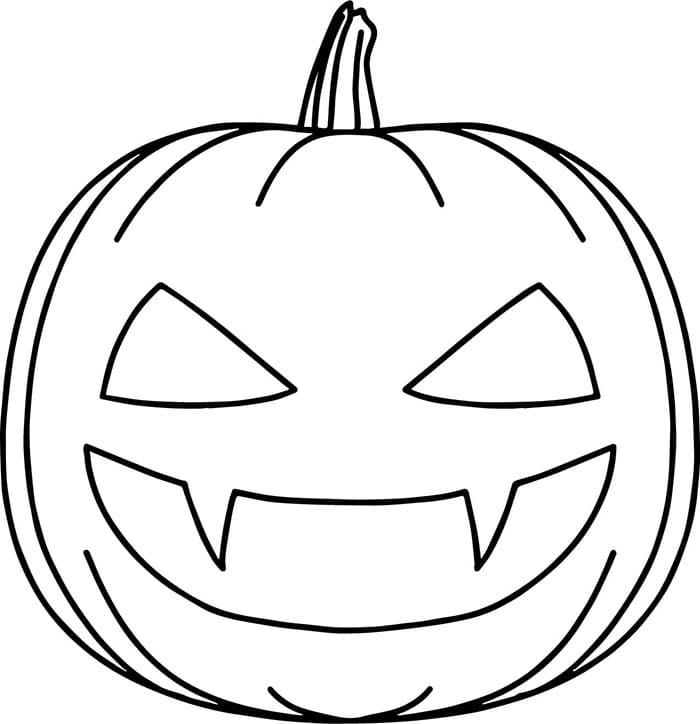 Halloween Zdarma pro Děti omalovánka
