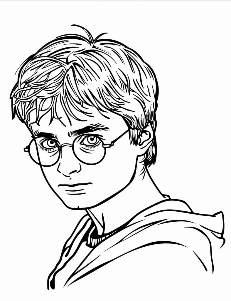 Harry Potter (14) omalovánka