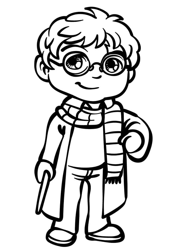 Harry Potter (3) omalovánka