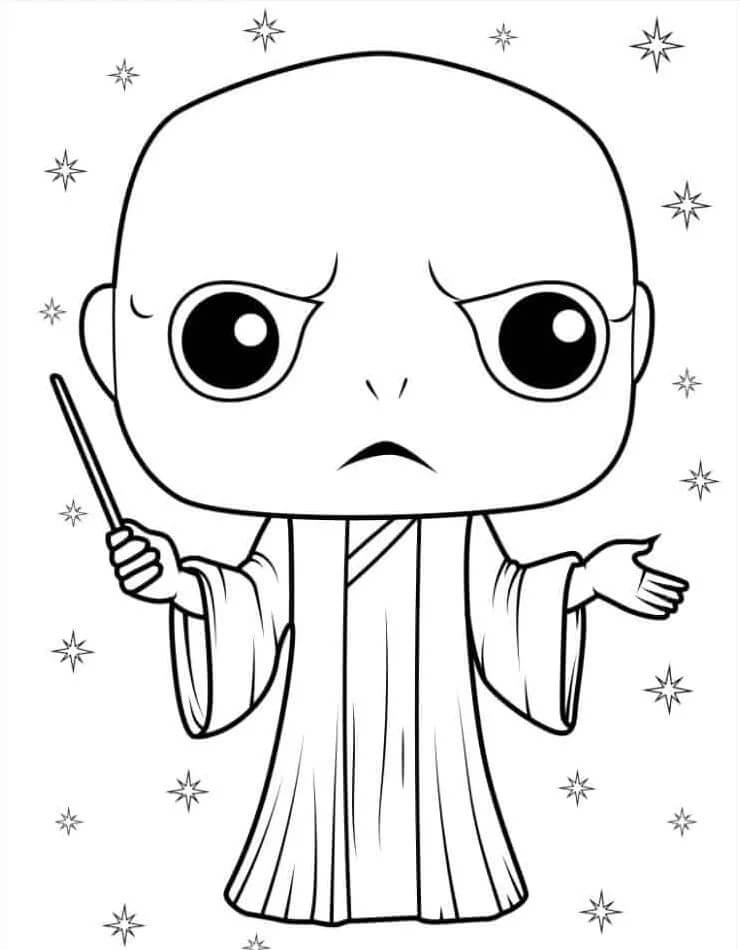 Harry Potter Zdarma pro Děti omalovánka