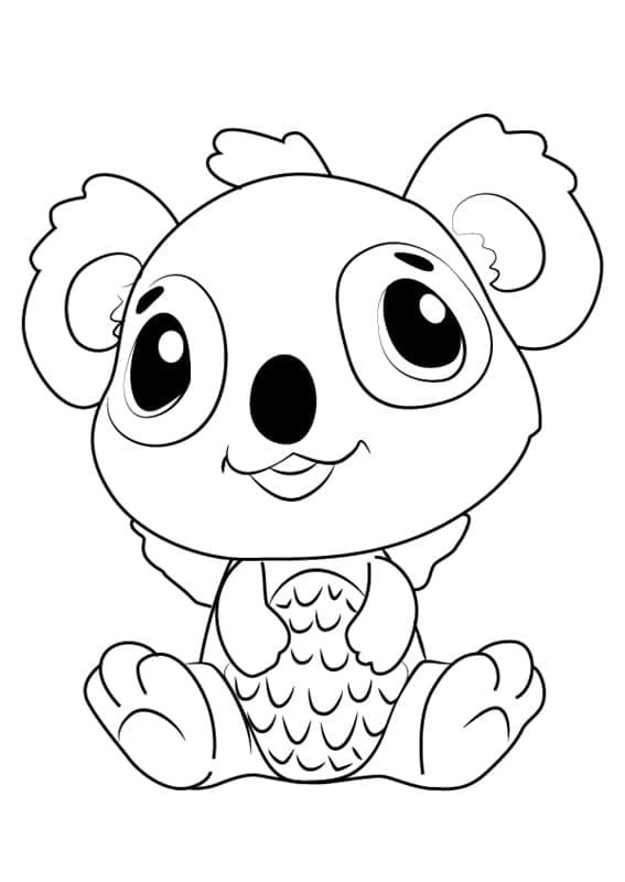 Hatchimals Zdarama omalovánka