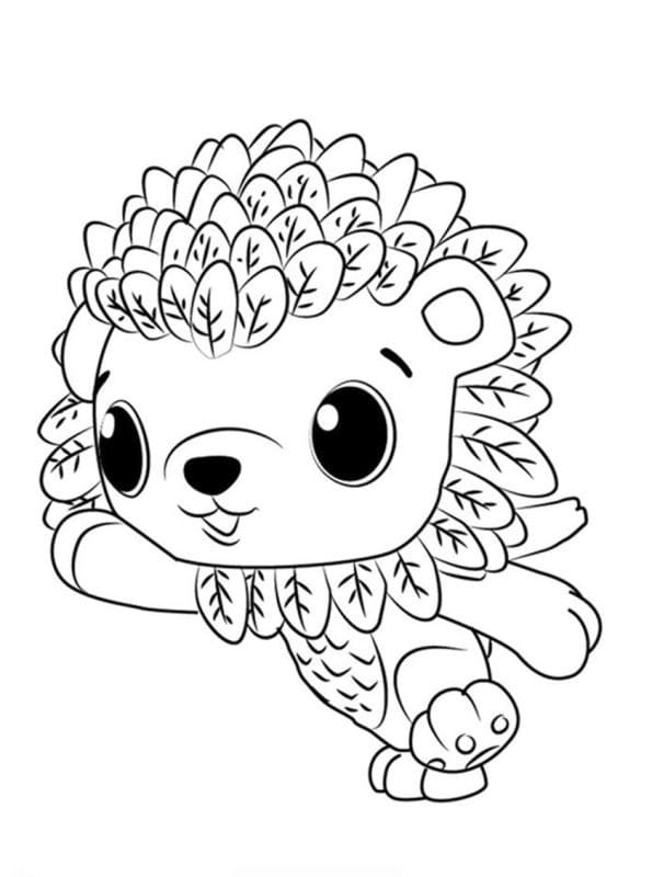 Hatchimals Zdarma omalovánka