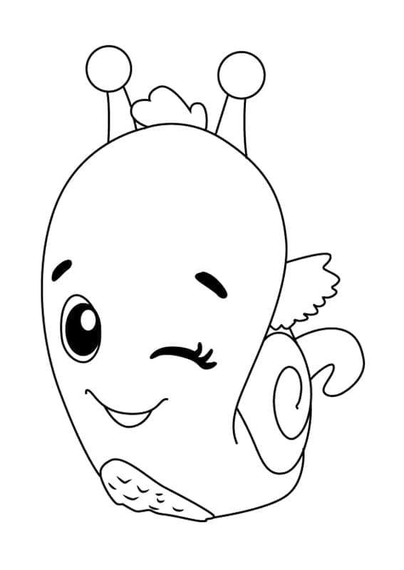 Hatchimals pro 1leté Děti omalovánka