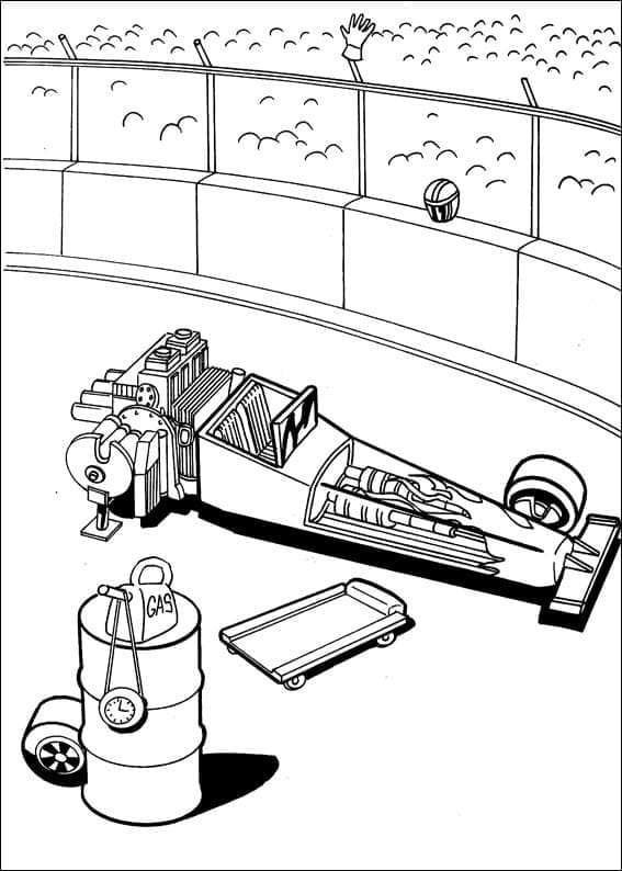 Hot Wheels Zdarma Tisknutelné omalovánka